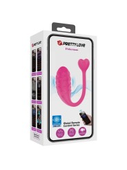 PRETTY LOVE - OEUF VIBRANT ROSE FISHER CONTRÔLÉ PAR APPLICATION