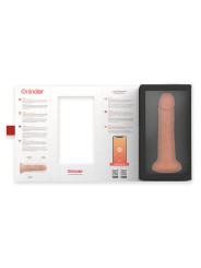 ONINDER - GRANDE VIBRADOR BOGOTÁ DILDO 9 VELOCIDADES NATURAL 22 CM -O-