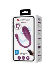 PRETTY LOVE - VIBRATORE CONTROLLATO DA APP LEVIATHAN VIOLA