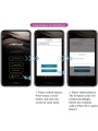 PRETTY LOVE - VIBRATORE CONTROLLATO DA APP LEVIATHAN VIOLA