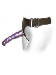 BAILE - ARNÊS ANAL E VAGINAL FÊMEA LILAC GPOINT 17 CM
