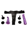 BAILE - WEIBLICHES ANAL UND VAGINALGESCHIRR FLIEDER G-PUNKT 17 CM