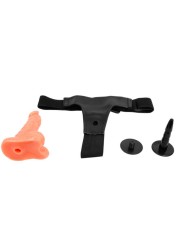 BAILE - ARNÉS CON PENE REALÍSTICO Y BRAGUITA AJUSTABLE ULTRA PASSIONAT
