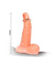 BAILE - ARNÉS CON PENE REALÍSTICO Y BRAGUITA AJUSTABLE ULTRA PASSIONAT