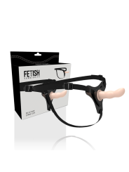 FETISH SUBMISSIVE HARNESS - SILIKON-FLEISCH-G-SPOT 12,5 CM