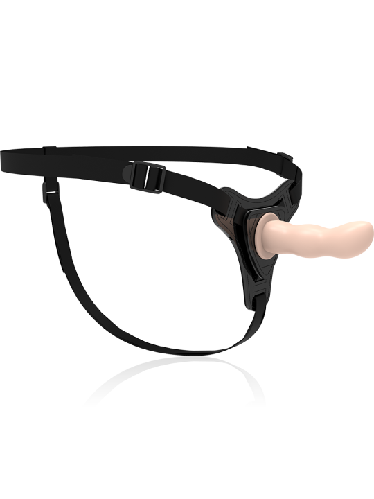 FETISH SUBMISSIVE HARNESS - SILIKON-FLEISCH-G-SPOT 12,5 CM
