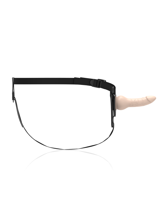 FETISH SUBMISSIVE HARNESS - REALISTISCHES SILIKONFLEISCH, 16 CM