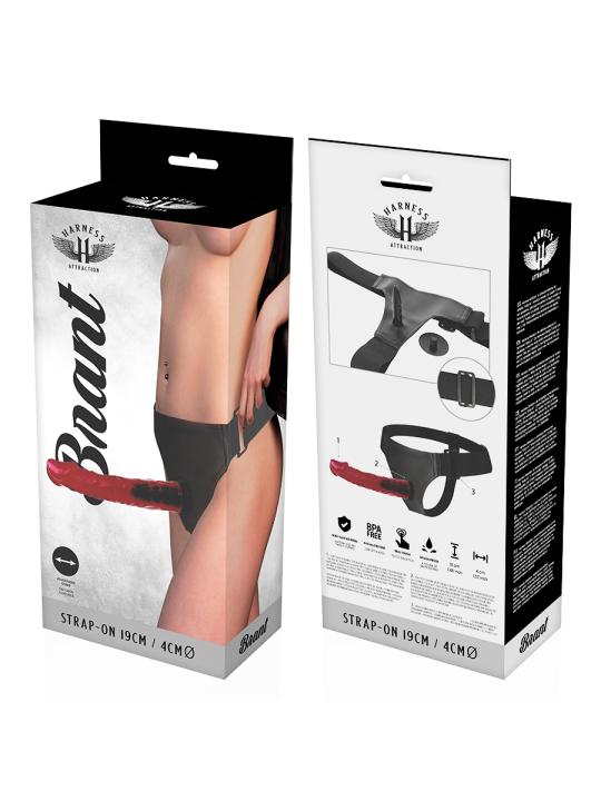 HARNESS ATTRACTION - ARNÉS BRANT 19 CM -O- 4 CM