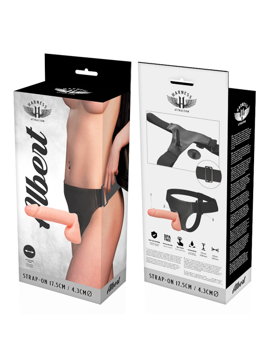 HARNESS ATTRACTION - ARNÉS ALBERT REALISTIC 17.5 CM -O- 4.3 CM