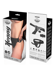 HARNESS ATTRACTION - ARNÉS SILICONA KENNY 15 CM -O- 3.2 CM