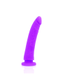 DELTA CLUB - TOYS HARNAIS + DONG SILICONE VIOLET 17 CM -O- 3 CM