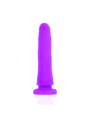 DELTA CLUB - TOYS ARNES + DILDO LILA SILICONA MEDICA 17 CM -O- 3 CM