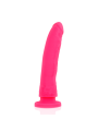 DELTA CLUB - TOYS GURT + DONG ROSA SILIKON 20 CM -O- 4 CM