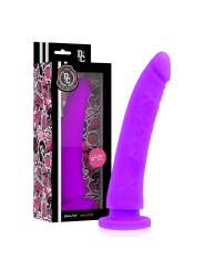DELTA CLUB - SPEELGOED HARNAS + DILDO LILA MEDISCHE SILICONEN 20 CM -O