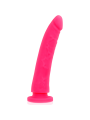 DELTA CLUB - TOYS GURT + DONG ROSA SILIKON 23 CM -O- 4.5 CM