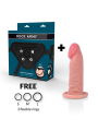 ROCKARMY - HARNAS + DUBBELE DENSITEIT TIGER REALISTISCHE DILDO 14 CM -