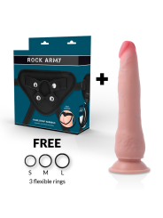 ROCKARMY - HARNAIS + CRUSADER DOUBLE DENSITÉ 21.5 CM -O- 4.46 CM