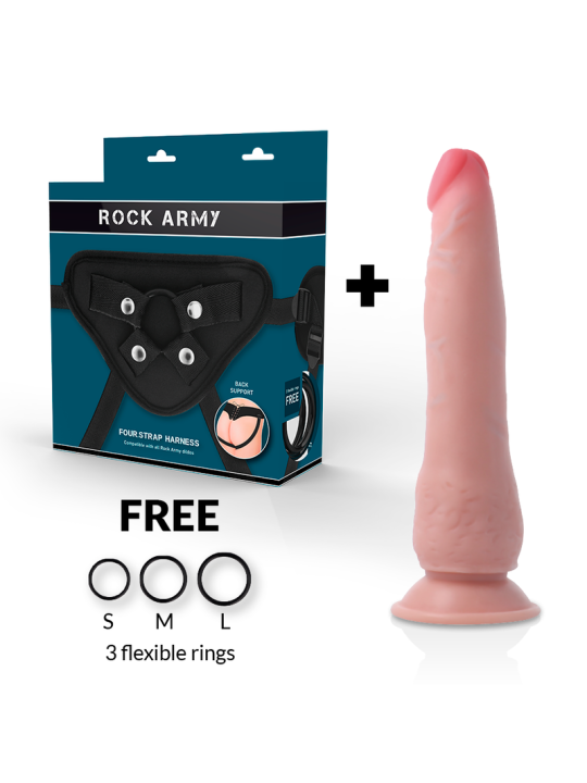 ROCKARMY - HARNESS + DUAL DENSITY CRUSADER 21.5 CM -O- 4.46 CM