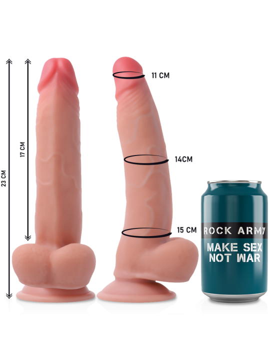 ROCKARMY - HARNAIS + LÉOPARD DOUBLE DENSITÉ 23 CM -O- 4.77 CM