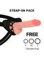 ROCKARMY - HARNESS + LIQUID SILICONE PREMIUM SPITFIRE REALISTIC 21 CM 