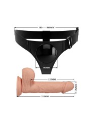 PRETTY LOVE - HARNESS BRIEFS UNIVERSAL HARNESS WITH DILDO JERRY 21.8 C