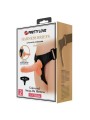 PRETTY LOVE - HARNESS BRIEFS ARNÉS UNIVERSAL CON DILDO TOM 20 CM NATUR