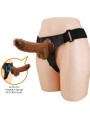 PRETTY LOVE - HARNAS SLIP UNIVERSEEL HARNAS MET MICHEAL DILDO 20 CM ZW