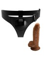 PRETTY LOVE - HARNESS-HOSE UNIVERSAL-HARNESS MIT DILDO MICHEAL 20 CM S