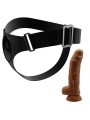 PRETTY LOVE - HARNESS-HOSE UNIVERSAL-HARNESS MIT DILDO MICHEAL 20 CM S
