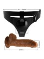 PRETTY LOVE - ARNÊS CUECAS ARNÊS UNIVERSAL COM DILDO MICHEAL 20 CM PRE