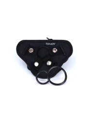 GET REAL - STRAP-ON HARNAS ZWART