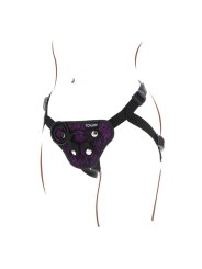 GET REAL - STRAP-ON LACE HARNÉS MORADO