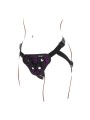 GET REAL - STRAP-ON LACE HARNÉS MORADO