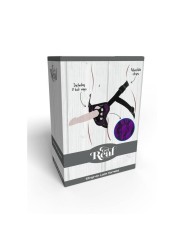 GET REAL - STRAP-ON LACE HARNÉS MORADO