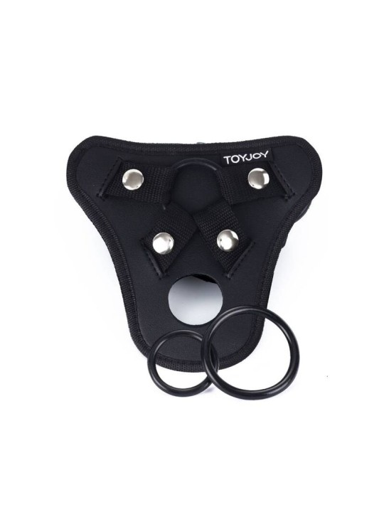 GET REAL - STRAP-ON PLEASURE HARNÉS NEGRO