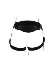 GET REAL - STRAP-ON-DELUXE-GURT SCHWARZ