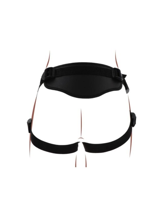 GET REAL - STRAP-ON-DELUXE-GURT SCHWARZ