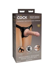 KING COCK - ELITE IMBRAGATURA REGOLABILE CON DILDO 15.2 CM PER PRINCIP
