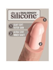 KING COCK - ELITE VERSTELBAAR BEGINNERSHARNAS MET 15,2 CM DILDO