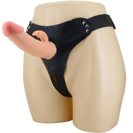 PRETTY LOVE - MAVIS HARNAIS CULOTTE UNIVERSELLE AVEC GODE 19 CM NATURE