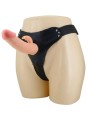 PRETTY LOVE - MAVIS HARNESS UNIVERSAL BRIEFS WITH DILDO 19 CM NATURAL