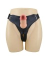 PRETTY LOVE - MAVIS HARNESS UNIVERSAL SLIP MIT DILDO 19 CM NATUR
