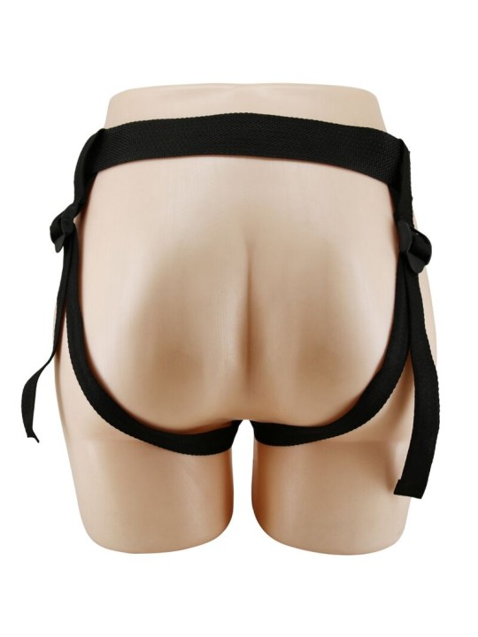 PRETTY LOVE - MAVIS HARNESS UNIVERSAL BRIEFS WITH DILDO 19 CM NATURAL