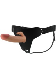 PRETTY LOVE - MAVIS HARNESS UNIVERSAL SLIP MIT DILDO 19 CM NATUR
