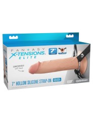 FANTASY X-TENSIONS ELITE - STRAP-ON IN SILICONE CAVO DA 17,8 CM
