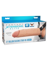 FANTASY X-TENSIONS ELITE - 20,3 CM HOLLE SILICONEN STRAP-ON