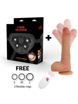 CYBER SILICOCK - STRAP-ON MR RICK REMOTE CONTROL