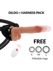 CYBER SILICOCK - STRAP-ON MASTER HUCK CONTROLE REMOTO