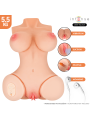 INTENSE DEEP TOUCH - VERO TORSO VAGINAL COM EFEITOS DE SUCÇÃO, CALOR, 