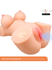 INTENSE DEEP TOUCH - VERO TORSO VAGINA CON EFECTO SUCCIÓN, CALOR, VIBR